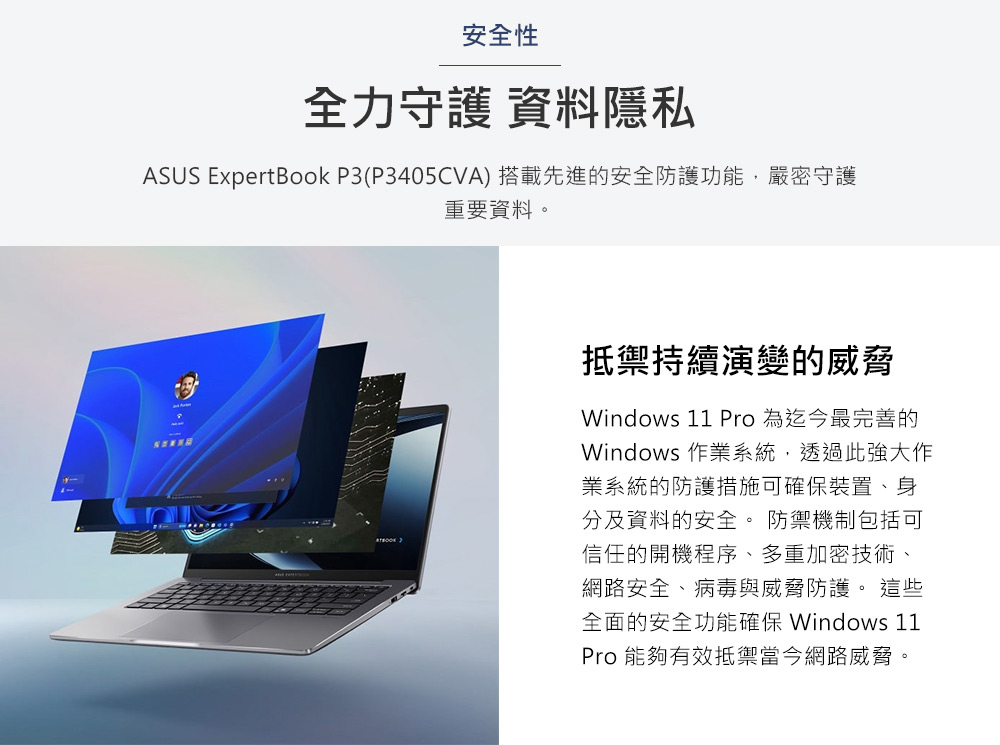 ASUS華碩 P3405CVA - 詳情15