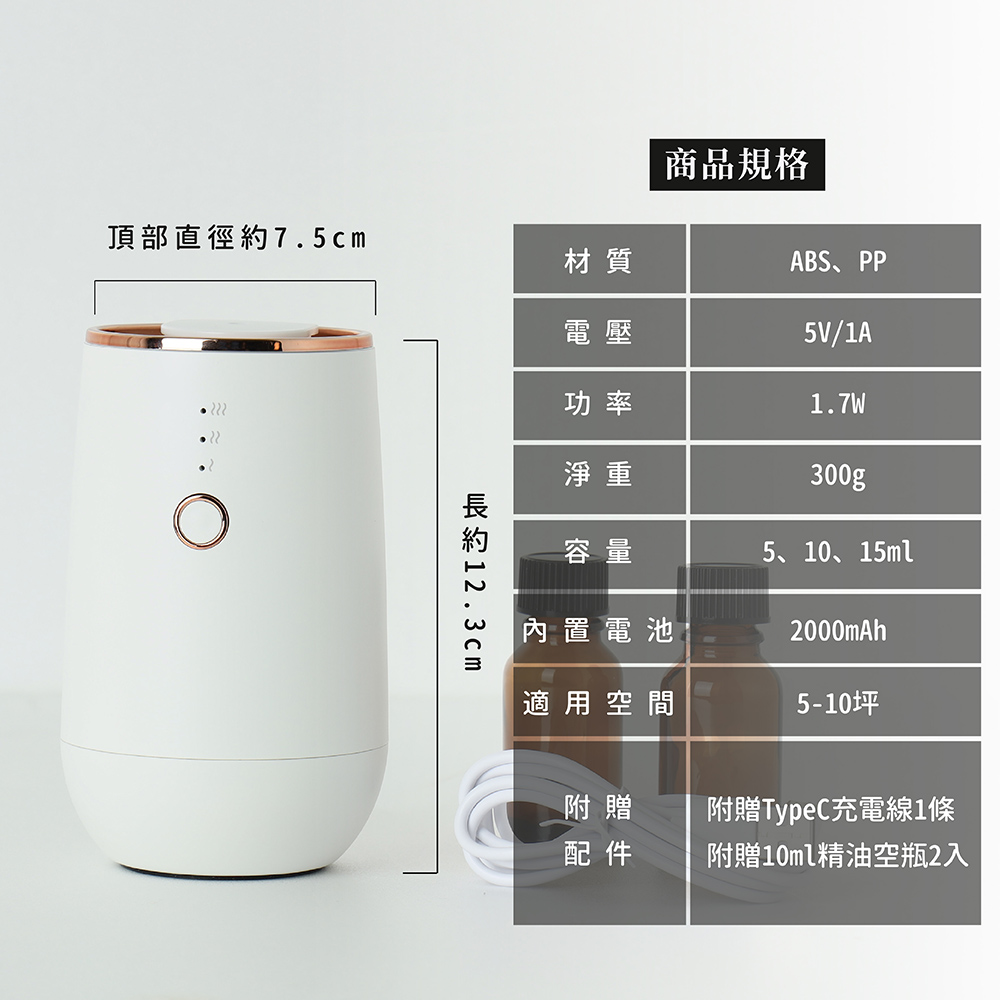 附贈TypeC充電線1條