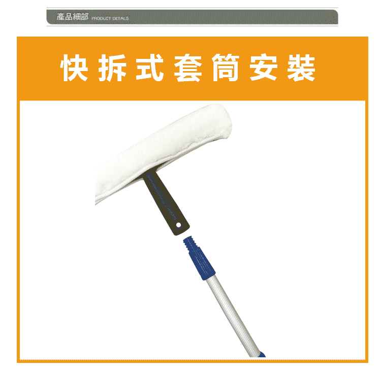 產品細部PRODUCT DETALS快拆式套筒安裝