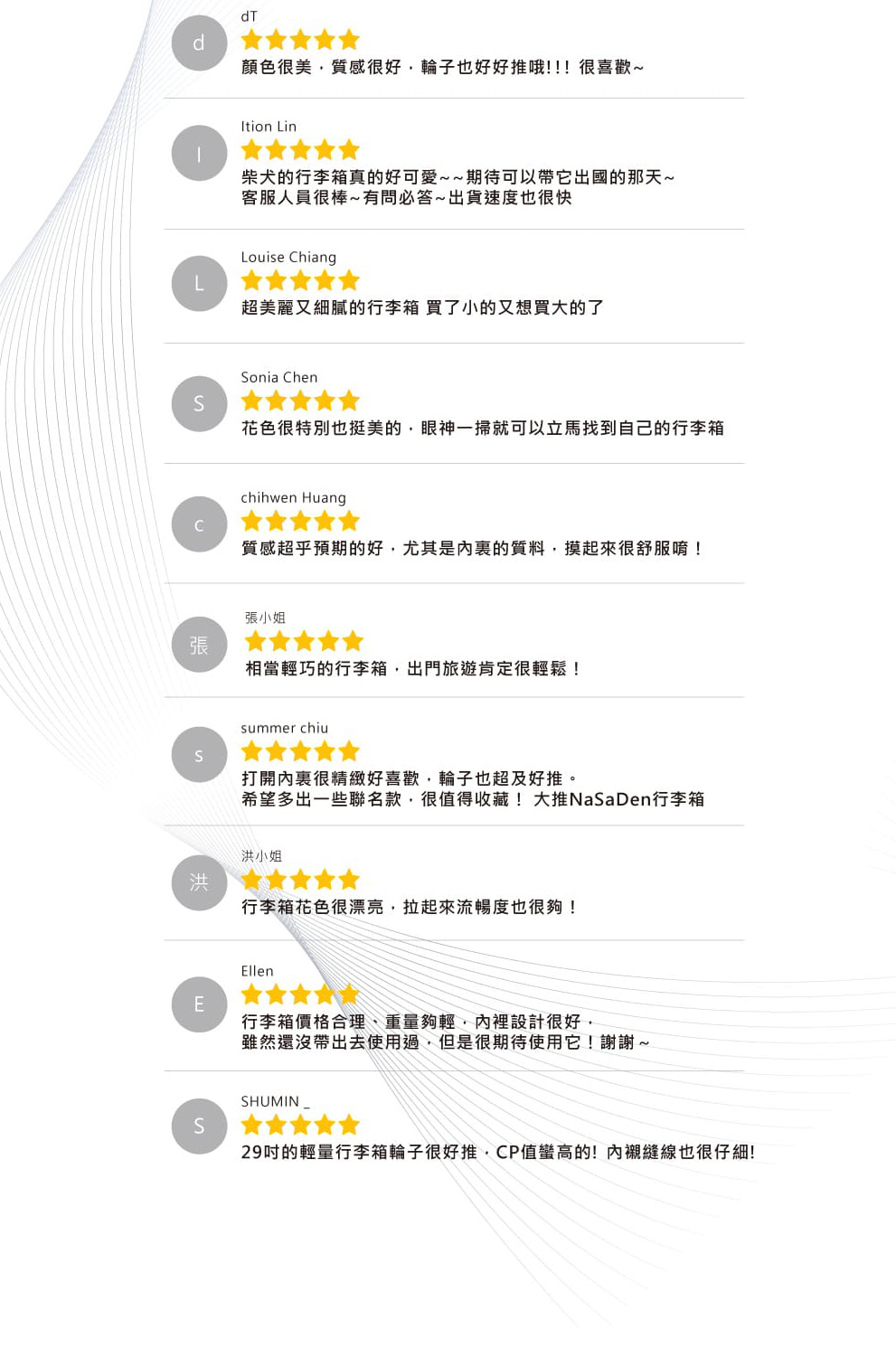 29吋的輕量行李箱輪子很好推,CP值蠻高的內襯縫線也很仔細