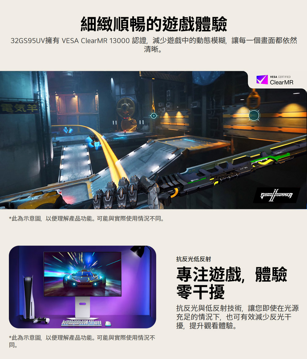 LG樂金 32GS95UV-W - 詳情13