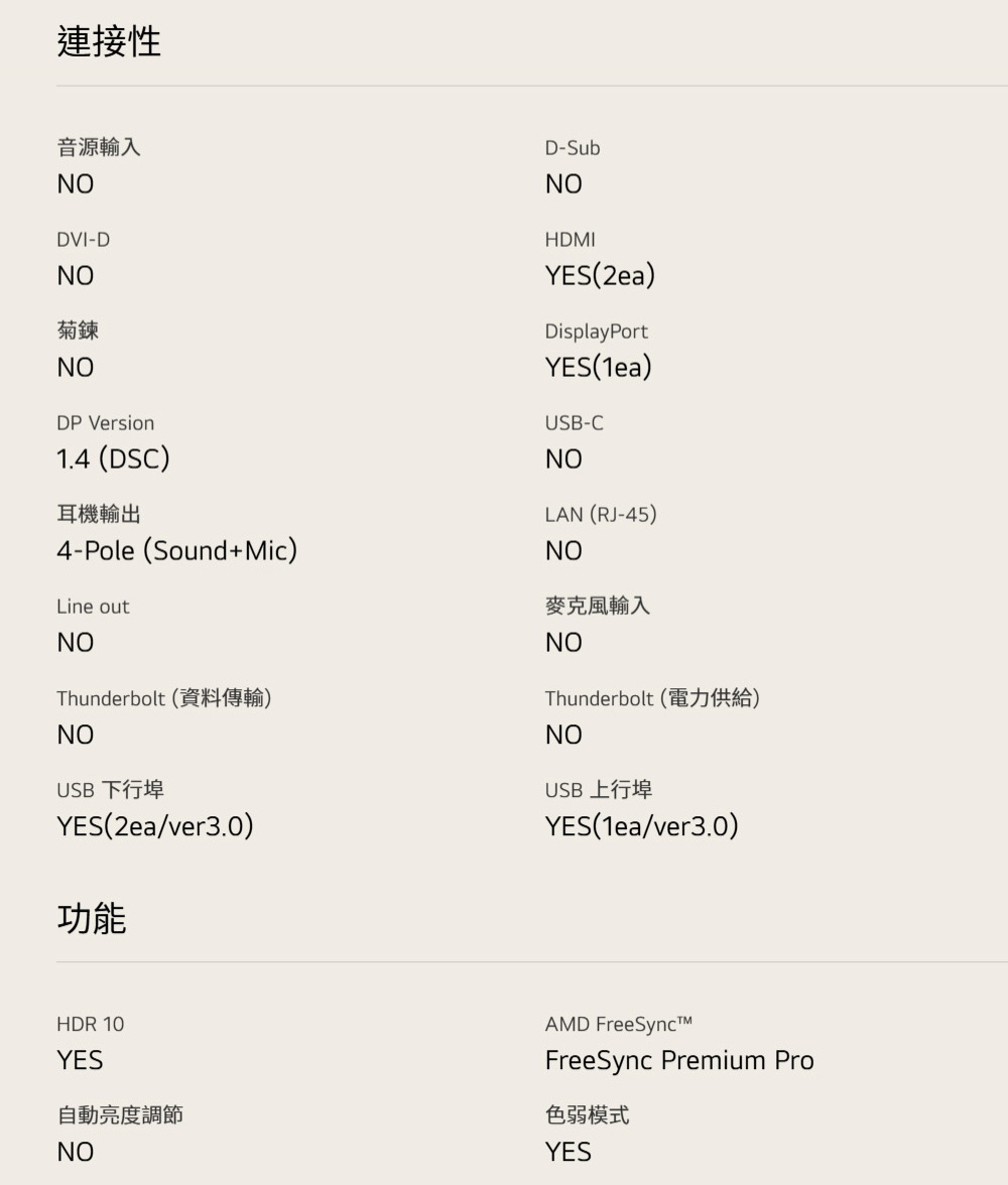 LG樂金 32GS95UV-W - 詳情16
