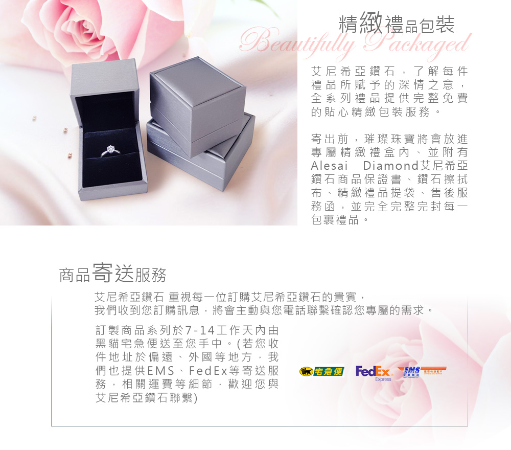 我們收到您訂購訊息,將會主動與您電話聯繫確認您專屬的需求。