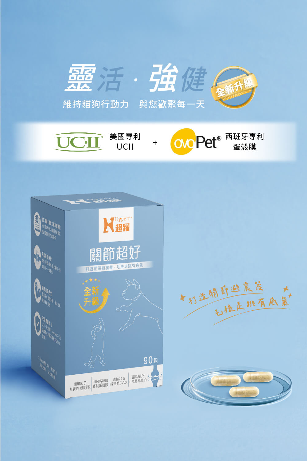 非變性型膠原專利蛋殼膜 綠唇貝GAG II型膠原蛋白