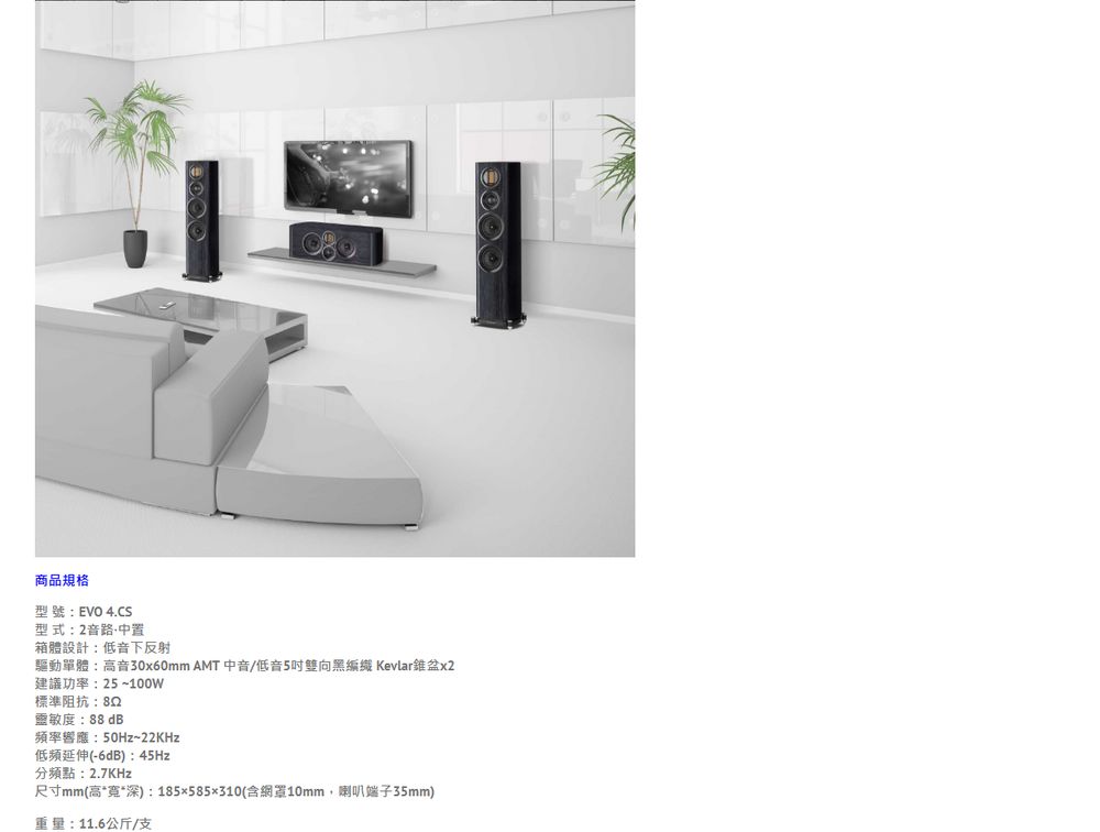 Wharfedale EVO 4.CS - 詳情4