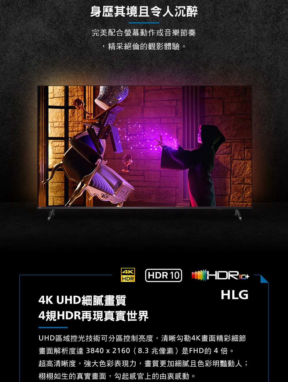 PHILIPS飛利浦 55PUH8808 - 詳情15