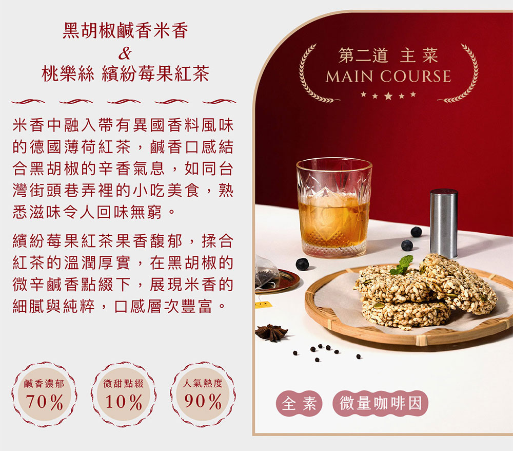 米香中融入帶有異國香料風味