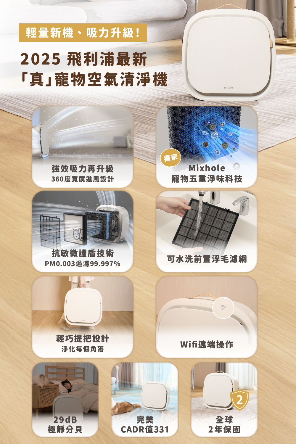 PM0.003過濾99.997%