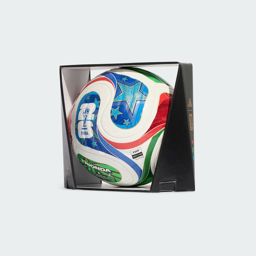adidas 愛迪達】FIFA 世界盃TRIONDA 專業比賽用球足球男/女JD8021