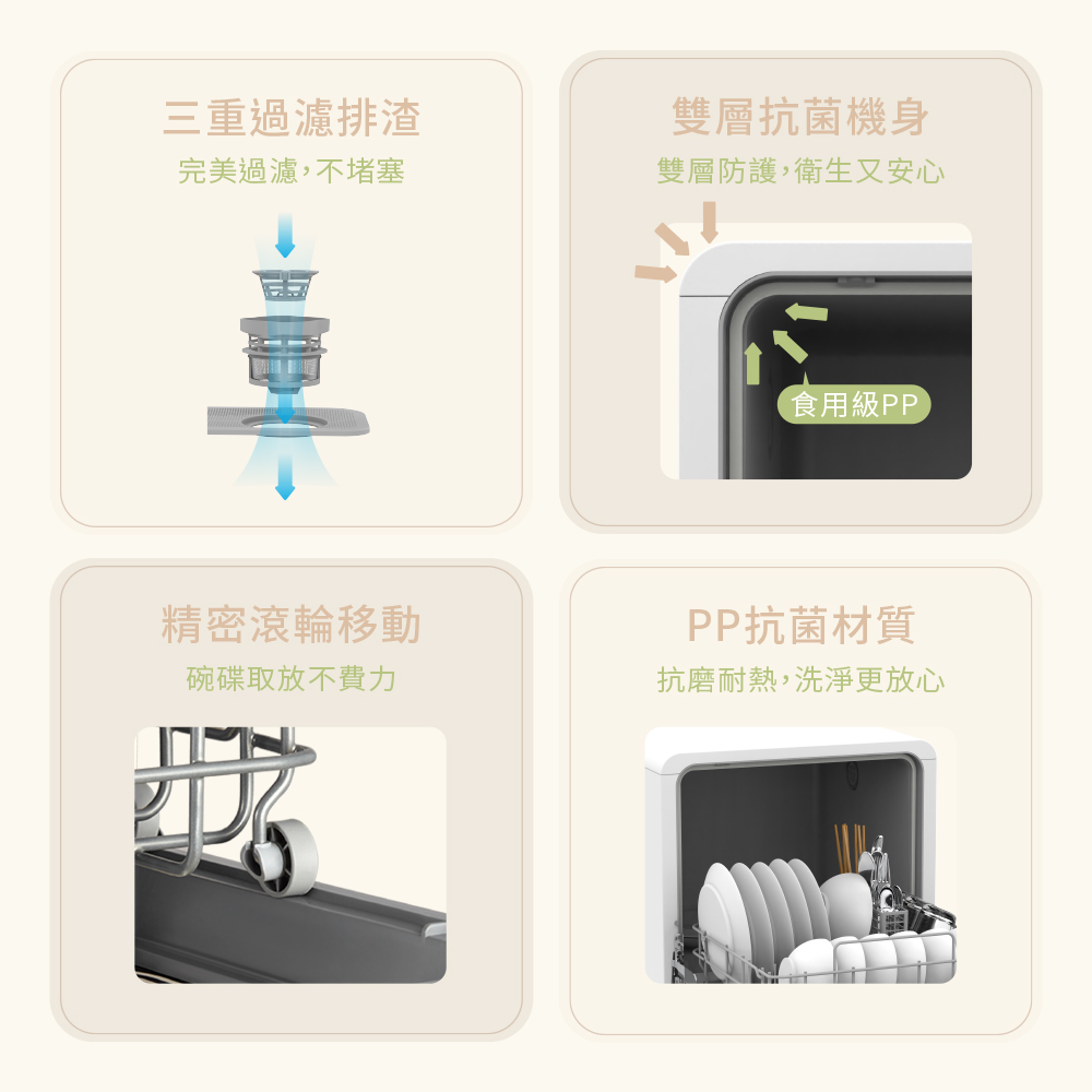 雙層防護,衛生又安心