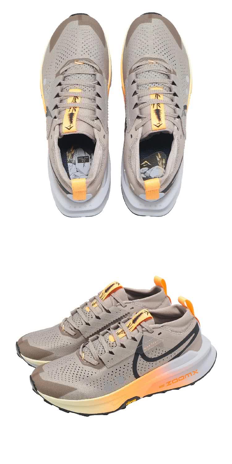 NIKE 耐吉】越野跑鞋ZoomX Zegama Trail 2 男鞋橘戶外抓地運動鞋