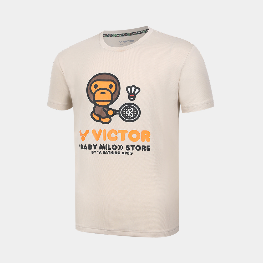 VICTOR 勝利體育】VICTOR x BABY MILO STORE 聯名系列針織T恤(T-501BM