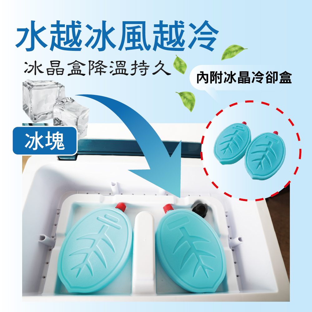 勳風】32L冰風暴水冷扇電風扇冷氣扇涼風扇水冷扇風扇(HFA-K0632