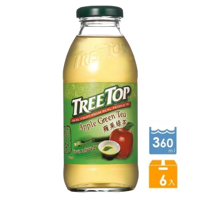 【Tree Top】樹頂蘋果綠茶360ml*6推薦