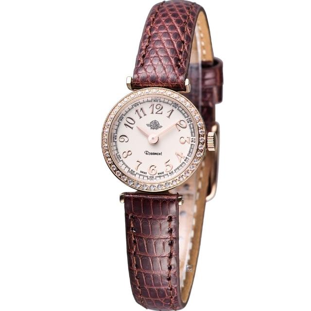 【玫瑰錶 Rosemont】茶香玫瑰系列超薄時尚錶(TRS010-05RG-LE-BR)試用文