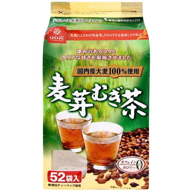 Hakubaku麥芽麥茶52袋入