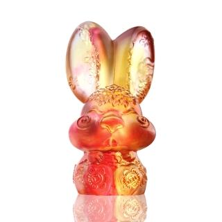 【琉璃工房liuli】12生肖花灿灿系列-乖乖(兔)