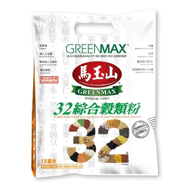 【馬玉山】32綜合穀類粉12入