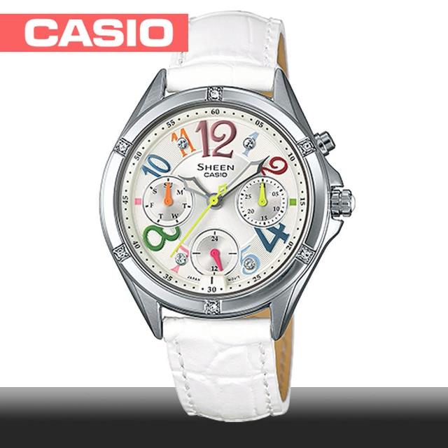【CASIO 卡西歐 SHEEN 系列】日系-繽紛色彩系列淑女錶(SHE-3031L)如何購買?