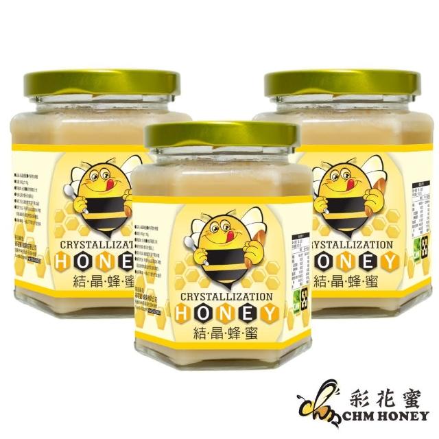 【彩花蜜】嚴選結晶蜂蜜350g(x3)網友推薦