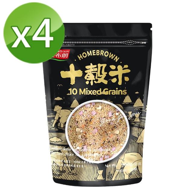 【紅布朗】十穀米(900gx4袋)