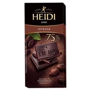 赫蒂75%黑巧克力 80g