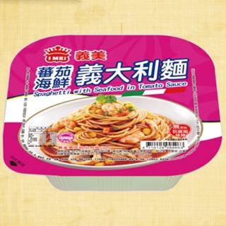 【鮮食家任選799】義美義大利番茄海鮮麵(340g/盒)
