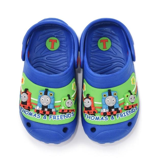 【童鞋城堡】湯瑪士小火車 中童 輕量立體花園鞋(TH1525-藍)限時優惠