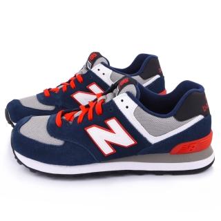 【NewBalance】經典574寬楦運動鞋(ML574CPM-2E-藍)