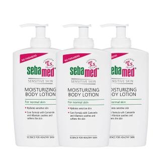 【SEBAMED 施巴】潤膚乳液400mlx3入(總代理)