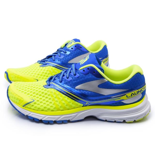 【BROOKS】男款 Launch 2 避震型跑鞋(BK1101881D702-黃藍)比價