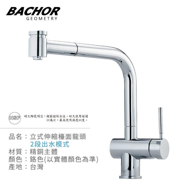 【BACHOR】11328mm伸縮立式龍頭組