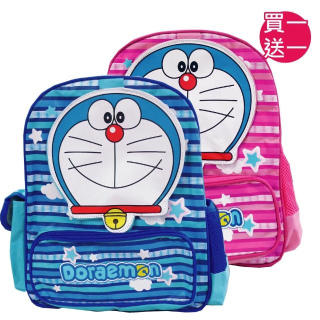 【哆啦A夢】造型兒童書背包(藍/粉桃_DO4183)限時特價