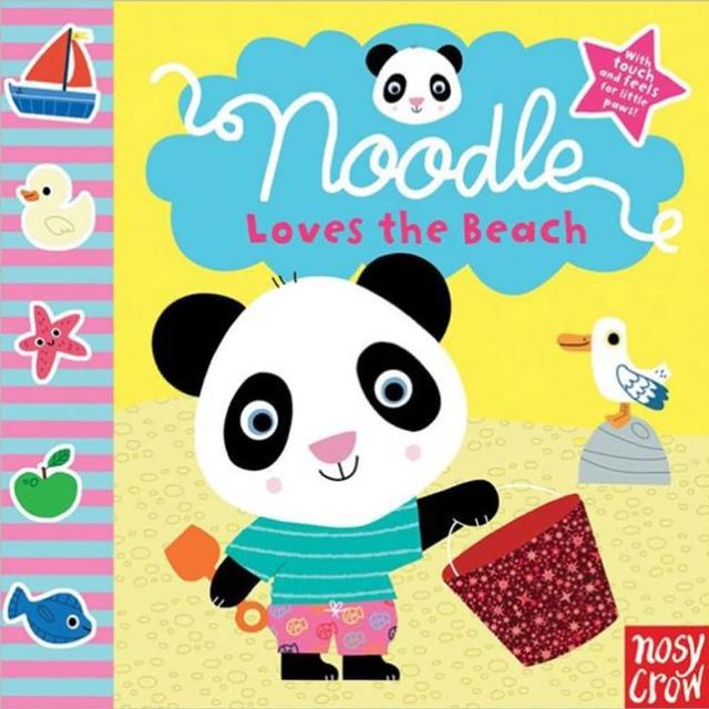 【Song Baby】Noodle Loves The Beach：Noodle 的海邊渡假(美國版觸摸書)