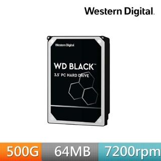 【WD 威騰】黑標 500GB 3.5吋SATA硬碟(WD5003AZEX)