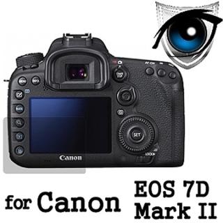 【D&A】Canon EOS 7D Mark II 日本原膜增豔螢幕貼(9H濾藍光疏油疏水型)