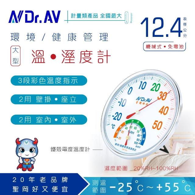 【Dr.AV】環境健康管理 溫濕度計(GM-125)福利品出清