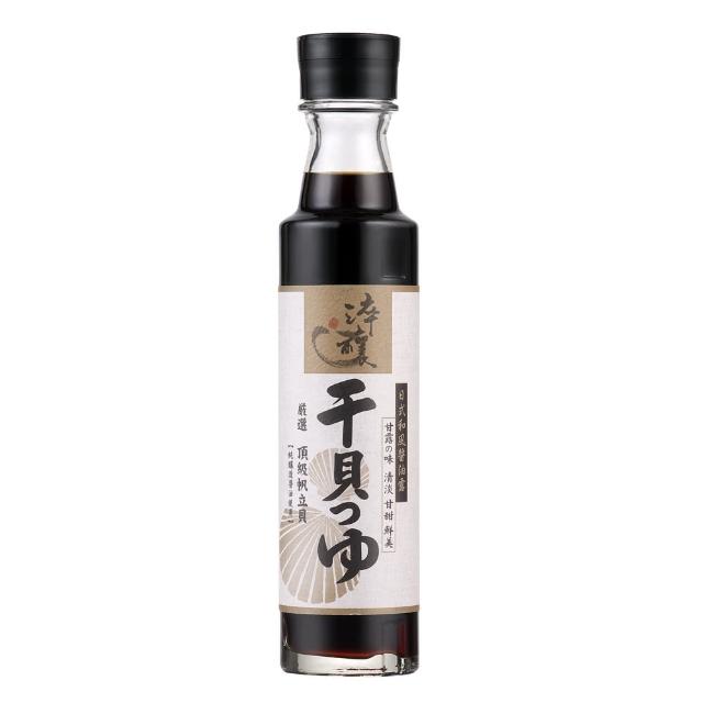 站長推薦-【淬釀】日式和風醬油露-干貝風味(300ml瓶)