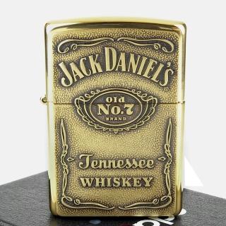 zippo jack daniels威士忌-浮雕标志打火机 黄铜款 的搜寻比价结果