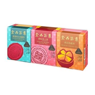 【金品茶集】喜慶台灣 輕便禮盒組6入X6盒(適合初次接觸烏龍茶的你)