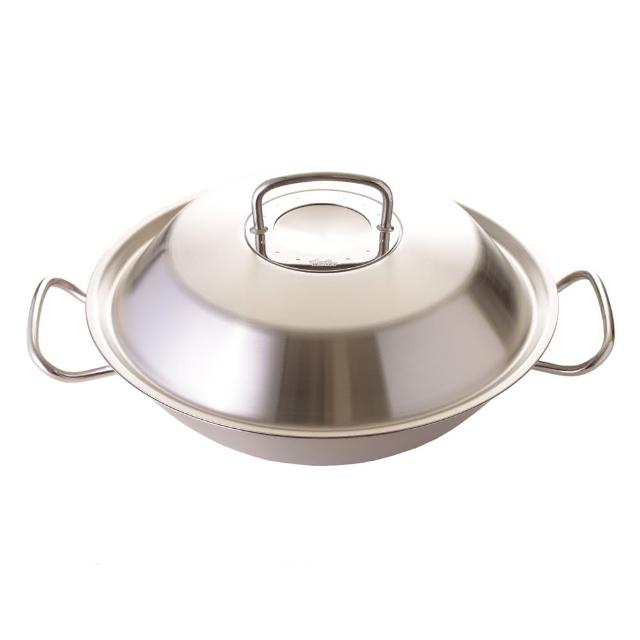 【德國 Fissler】Original Profi 不鏽鋼炒鍋 中式炒鍋 35公分(德國製造)