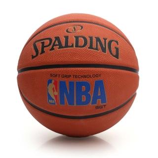 【SPALDING】SGT 深溝柔軟膠 斯伯丁籃球-NBA 戶外 運動 橘(SPA83192)