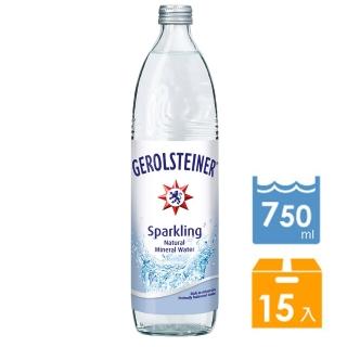 【GEROLSTEINER】迪洛斯汀天然氣泡礦泉水750ml(15入/箱)