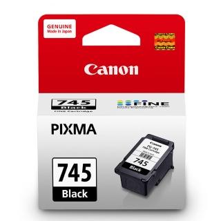 【Canon】官方直營 PG-745 原廠黑色墨水匣(TS3170/TS3370/MG2470/MG2570/MG2970/MG3070/MG3077/TR4670)