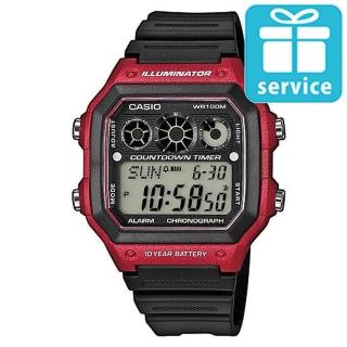 【CASIO】十年電池數位錶(AE-1300WH-4A)
