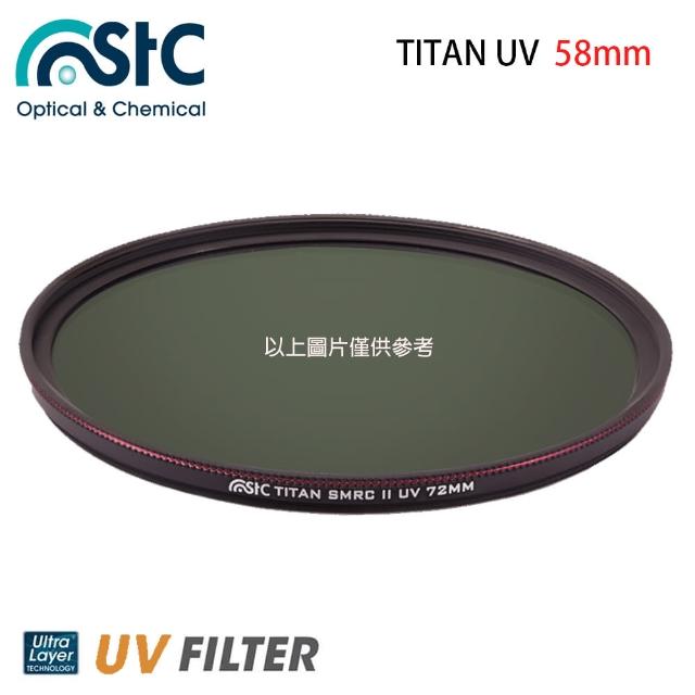 【STC】TITAN UV 抗紫外線 鋁環 超高硬度 保護鏡(58mm 公司貨)