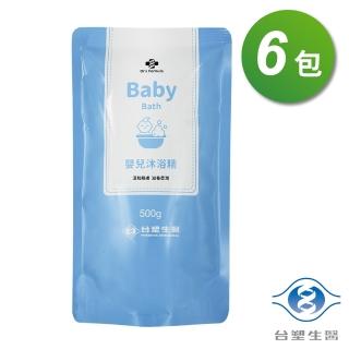 【台塑生醫】嬰兒沐浴超值6件組 泡泡香浴露*6