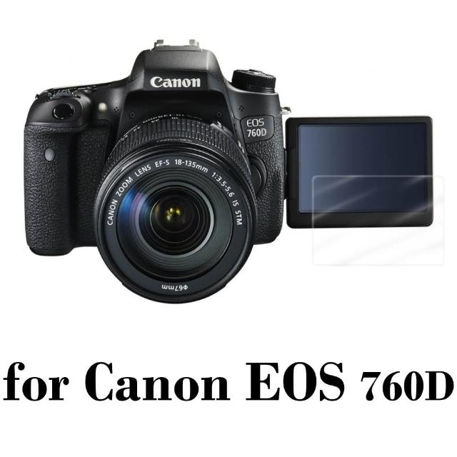 【D&A】Canon EOS 760D 日本原膜HC螢幕保護貼(鏡面抗刮)