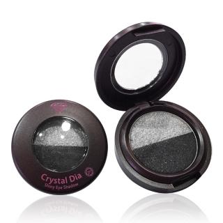 【韓國CrystalDia】銀河系-目光圍繞雙色眼影(亮銀+深灰#10)
