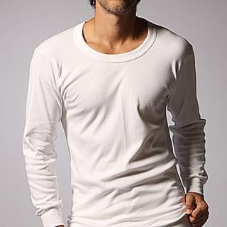 【一品川流】遠紅外線保暖U領男用長袖內衣-白色-4件組